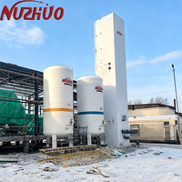 NUZHUO – Équipement de séparation de gaz à prix excellent, installation cryogénique premium LOX LN2 LAr, machine de production d'argon liquide, garantie 1 an