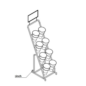 Giá để hoa chất lượng cao, giá trưng bày hoa, giá đỡ hoa - Product Image 3