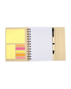High Quality Cheap <strong>Custom</strong> <strong>Recycled</strong> Kraft Paper Note Book With Pen <strong>Notebook</strong> for Promotion Gift - Product Image 6