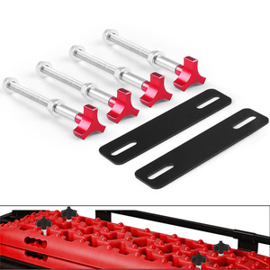 Support de montage de barre de toit de voiture, 199mm x 50mm, plaque antidérapante en alliage de zinc, Kit de support pour l'installation du cadre de toit de SUV - Product Image 5