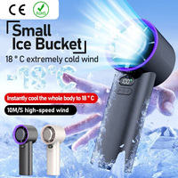 Ventilador de Mano Personalizado M57 con Enfriamiento de Verano, Certificación CE y RoHS, 100 Velocidades con Ajuste Continuo, Motor sin Escobillas, Recargable
