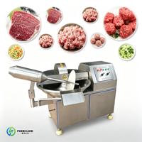 Coupe-légumes et viandes professionnel en acier inoxydable pour la préparation de saucisses, de raviolis et la transformation alimentaire