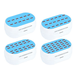 <span class=keywords><strong>Chargeur</strong></span> USB 3D EONLINE 12/18/24/30 ports 160W, station de charge rapide universelle murale et de bureau pour téléphone portable, adaptateur secteur - Product Image 2