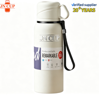 Thermos intelligent en acier inoxydable 316 à double paroi avec affichage de la température, logo personnalisé JN Cup