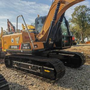 High Quality Used Sany 215C Excavator 14TON Operating <b>Weight</b> Motor 86kW Power 0.6m Bucket Capacity - Product Image 2
