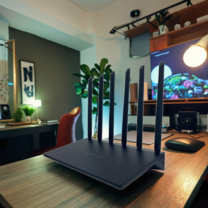 Easy Mesh 1 WAN 3LAN 6 pièces antenne Wifi externe à gain élevé Wifi6 AX3000 routeur sans fil OpenWRT - Product Image 1