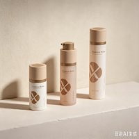 Flacons Pompe Airless AS Personnalisables Direct Usine 15ml 30ml 50ml – Contenants Cosmétiques de Haute Qualité pour Crèmes et Produits Personnels