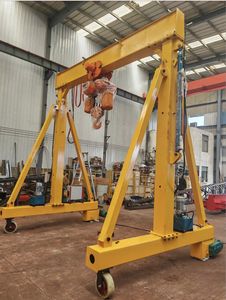 Meilleur prix, meilleure qualité, grue portative à portique 3 tonnes, composants PLC, hauteur de levage 5m - Product Image 5