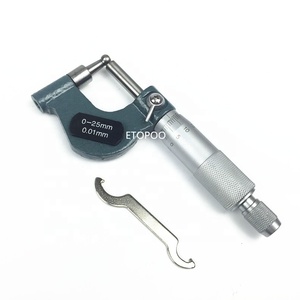 Micromètre de tube de haute qualité 0-25 mm, micromètre spécial pour tête de tambour, outils de mesure - Product Image 2