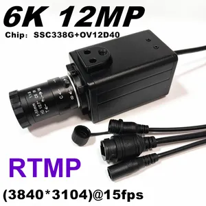 RTMP 6K 12MP IP <span class=keywords><strong>Camera</strong></span> Độ Phân Giải Cao 3840X3104 Mini Mạng Webcam 8MP 5-50Mm Varifocal RTSP Bảo Vệ An Ninh - Product Image 2