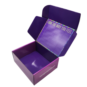 Tùy chỉnh verpackung tông gói bưu phẩm emballage carton hộp giày và bền sóng bưu phẩm quần áo vận chuyển hộp - Product Image 3