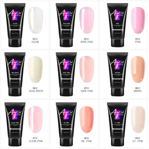 15ml Crystal Liquid Poly Gel <b>Nail</b> <b>Extension</b> Polish Non-Sticky UV Builder Gel for Professional <b>Nail</b> Design - Product Image 4