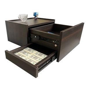 <span class=keywords><strong>Mesa</strong></span> de Noche Decorativa con Compartimento Oculto, Cajón Escondido, <span class=keywords><strong>Mesa</strong></span> de Noche Flotante Montada en la Pared para Herramientas - Product Image 1