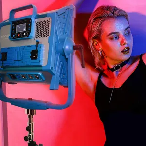 Bán Tại Nhà Máy! Yidoblo AI-2000C 200W LED Bảng Điều Chỉnh Video Ánh Sáng Đầy Đủ RGB + 5500K Gam Từ Xa Phim Studio Ánh Sáng Thay Đổi Độ Sáng 2800K-9990K - Product Image 1