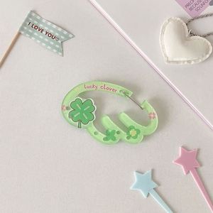 Cute Clear <b>Custom</b> Acrylic Carabiner <b>Keychain</b> with UV Printing Logo for Promotion - Product Image 6