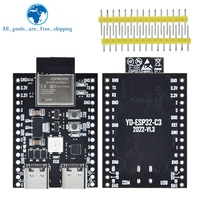 ESP32 / ESP32-C3 WiFi + Bluetooth 5.0 Internet Of Things, papan pengembangan inti tipe-c ganda, ESP32-C3-DevKitM-1 UNTUK Arduino