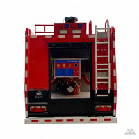 Nouveau camion de pompiers diesel double cabine Dongfeng FuruiKa |   4x2 Drive |   Réservoir d'eau de 5000 L |   Véhicule de pompier et de sauvetage pour la lutte contre les incendies