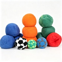Promotion Vente en Gros Usine : Ballon de Jonglage en Coton Tricoté et Tissé pour Adultes, Personnalisable avec Logo, Hacky Sack