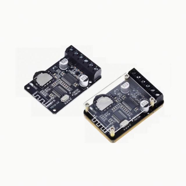 10W/15W/20W Stereo Bluetooth Amplifier Board, 12V/24V High-Power Digital Amplifier Module XY-P15W