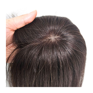 Cosmo in Korea - Peluca de Cabello Humano Remy Premium Coreana (8x12) - 10 Pulgadas, Estilo Natural Liso para Mujeres, Uso Diario, Duradera - Product Image 5