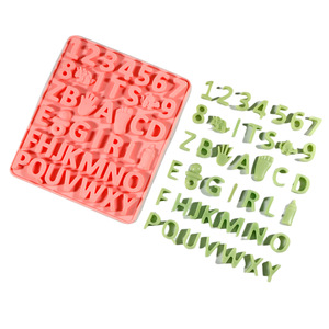 Silicone Chocolate Molds Numbers Letters Baking Cake Decorations Baby Shower DIY Candy Mold - Product Image 4