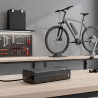 Chargeur de batterie Li-ion au lithium C150 54.6V3A avec certification CE KC FCC pour moto électrique E-bike