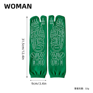 Calcetines de Masaje para Aliviar el Cansancio de los Pies, Calcetines de Acupresión, Masajeador de Pies, Calcetines de Reflexología, Herramienta de Puntos de Presión para Pies, Calcetines de Fisioterapia, Estilo Navideño - Product Image 1