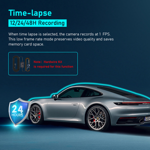 ADINKAM 4K Car DVR Cámara de salpicadero delantera y trasera con visión nocturna y control de voz Black Box Video Recorder para una conducción segura - Product Image 5