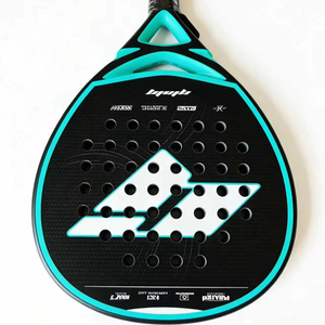 Raqueta <span class=keywords><strong>de</strong></span> Pádel <span class=keywords><strong>de</strong></span> Fibra <span class=keywords><strong>de</strong></span> Carbono <span class=keywords><strong>de</strong></span> Marca Personalizada, Fabricada en China por un Fabricante Profesional <span class=keywords><strong>de</strong></span> Primera Categoría en 2025 - Product Image 1