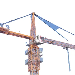 Construction Site Hydraulic Cylinder Tower Crane Flat-top Tower Crane