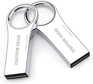 Gitra Portable Hot Selling Waterproof Metal Memory Drive USB Flash Drive Logo 2GB 4GB 8GB 16GB 32GB 64GB 128GB 2.0 3.0