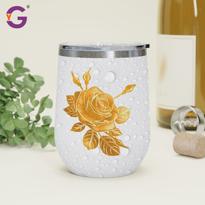 Feuilles d'autocollants transparents adhésifs personnalisés, écologiques, imperméables, avec estampage or, autocollant avec logo d'entreprise pour les vitrines de bijouteries - Product Image 5