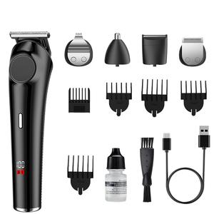 Resuxi 904 cơ thể tóc tông đơ da cũng tông đơ <span class=keywords><strong>10</strong></span> trong 1 chải chuốt Kit cơ thể tông đơ có thể sạc lại phù hợp cho nam giới - Product Image 6