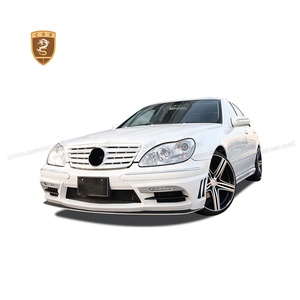 ชุดแต่งรอบคันสำหรับรถเบนซ์ <span class=keywords><strong>S</strong></span>-Class รุ่น Wide Style W220 วัสดุ FRP แบบ WD Style มีสินค้าในสต็อก - Product Image 3