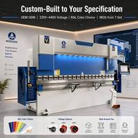Presse plieuse CNC 100T 3200mm DELEM DA66T 6+1 axes électro-hydraulique synchronisé, course de 320mm, 7.5KW, CE