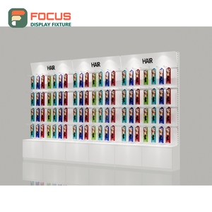 Premium Hair Extension Display Counter Glass Showcase Lockable Drawer Shelf Shop Display Counter - Product Image 6