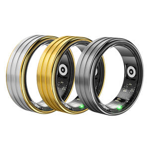 2024 Dropshipping personalizado deportes R08 temperatura Gps Bluetooth musulmán oro inteligente salud lectura rastreador anillos con aplicación para hombres R08 - Product Image 6