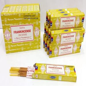 Satya Frankincense Masala Bâtonnets d'encens roulés à la main Paquet de 15 grammes Fournisseur en gros de l'Inde Satya Exportations d'encens - Product Image 1