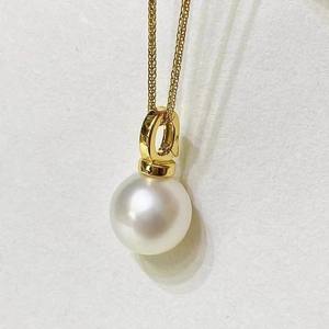 จี้สร้อยคอแฟชั่นผู้หญิงแบบ DIY 31233 ทำจากเงิน S925 พร้อมลูกปัดกลมขนาด 10-15 มม. และอุปกรณ์ตกแต่งมุก ฐานเปล่าพร้อมตัวล็อค - Product Image 1