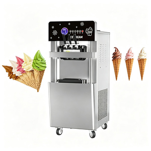 Máquina de Helado Suave de Autoservicio de 32L/H, Tipo Comercial para Bufés y Restaurantes de Buffet - Product Image 3