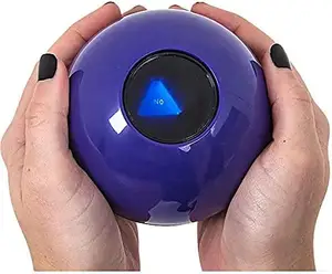 Retro Fortune Telling bola jawaban Magic, versi baru hadiah mainan keren dengan fitur Magic 8 Ball