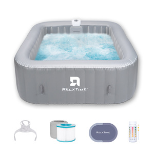 <span class=keywords><strong>Spa</strong></span> <span class=keywords><strong>gonflable</strong></span> portable de haute qualité <span class=keywords><strong>pour</strong></span> l'extérieur, bain à remous chauffant, piscine familiale avec <span class=keywords><strong>tapis</strong></span> en PVC - Product Image 1