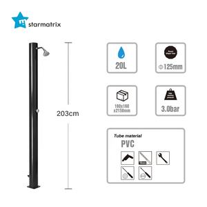 STARMATRIX D20L OEM & ODM <span class=keywords><strong>prix</strong></span> de gros acceptable <span class=keywords><strong>douche</strong></span> <span class=keywords><strong>solaire</strong></span> extérieure en pvc système d'eau chaude - Product Image 3