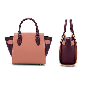 Vendita calda No Cruel Eco Friendly Pink PU Leather Top Handle borse Mini Bag - Product Image 3