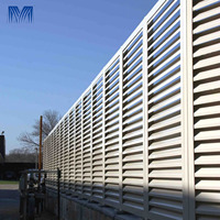 Panneaux en aluminium porte tecnal pour ouragan isolation fenêtre manivelle vent salle de bains aveugle machine volet cadre jalousie grane