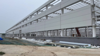 Edificio Moderno de Estructura de Acero Prefabricado, Material de Construcción para Talleres, Certificación CE de la UE, Alta Resistencia al Viento