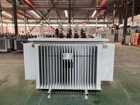 Transformateur de distribution immergé dans l'huile, entièrement scellé, en cuivre, de marque Manufacturer Power Three, 50/60Hz, certifié ISO9001, personnalisable