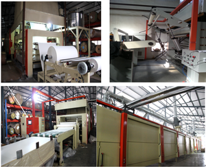 Trang trí giấy keo lớp phủ giấy kraft Máy sấy dòng ngâm tẩm giấy melamine nhúng - Product Image 5