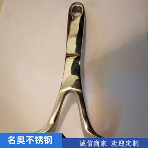 Poignée de casserole en acier inoxydable 304 poli miroir, compatible lave-vaisselle, pièce d'ustensile - Product Image 3