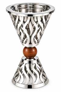 Brûleur d'encens classique en métal et bois, porte-parfum décoratif intemporel, adapté aux maisons traditionnelles, aux temples et aux studios. - Product Image 4